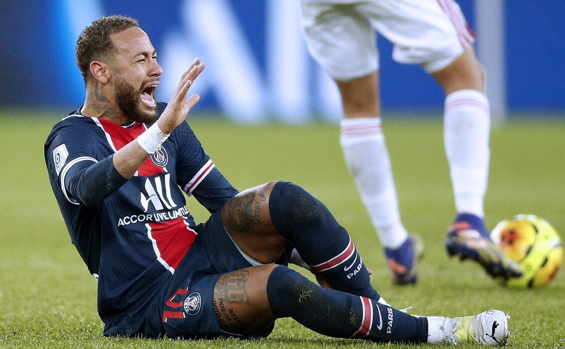 Neymar wurde erneut von Gegnern böswillig verletzt